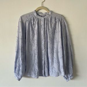 & other stories floral blouse